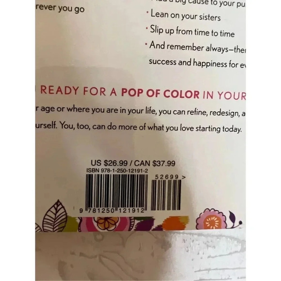 “A Colorful Way of Living” by Barbara Bradley Baekgaard Hard cover book - Picture 3 of 3